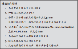 上颌窦提升